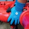 Ge Coated Gloves, Nitrile, Sandy, Blue, M 1 PR GG211MC - alternate 3